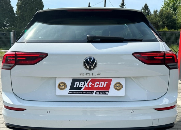 Volkswagen Golf cena 79800 przebieg: 75550, rok produkcji 2021 z Małomice małe 232